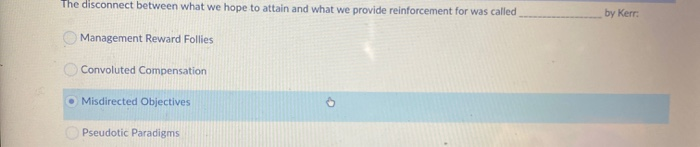 The disconnect between what we hope to attain and