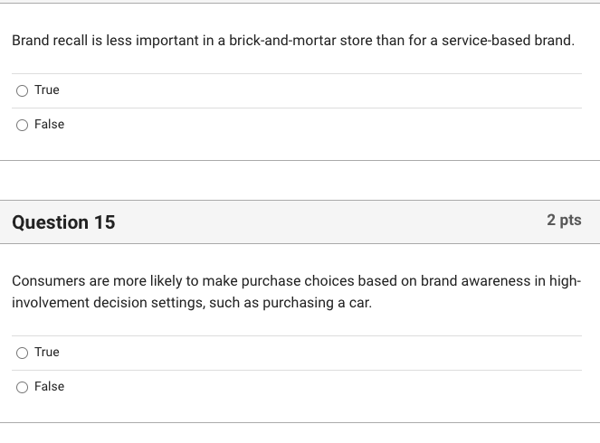 Which criterion would a company use to determine