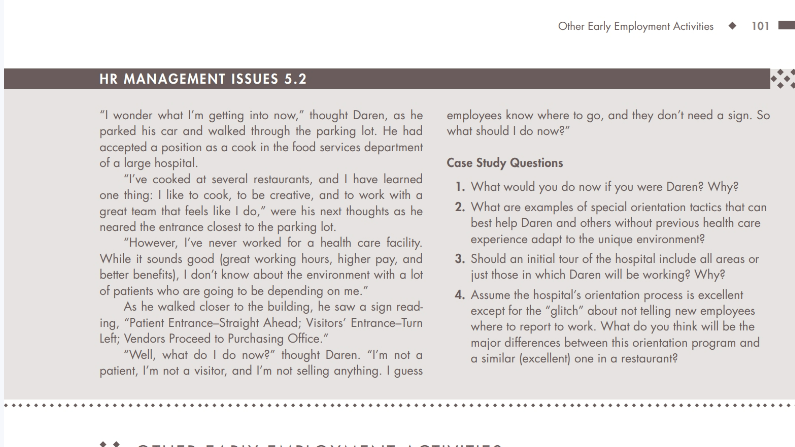 HR MANAGEMENT ISSUES 5.2 