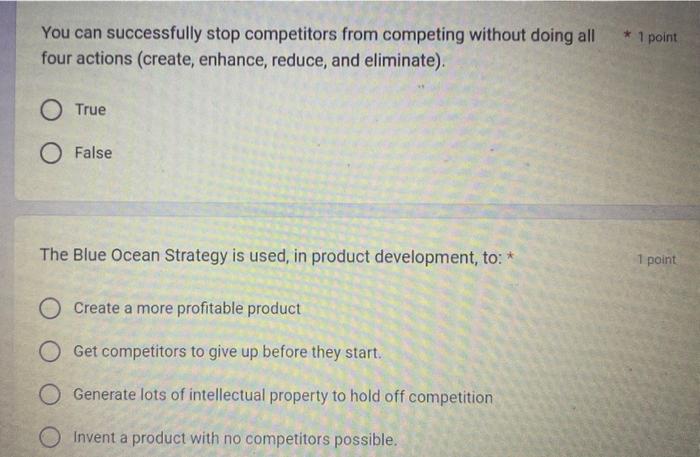 You can successfully stop competitors from