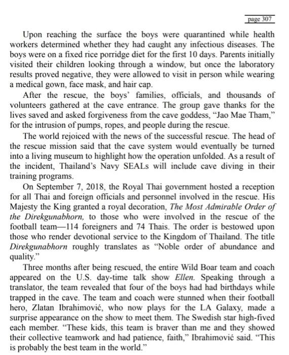 Please read the Case-8.3 "Tham Luang Cave