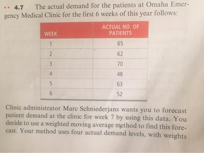 Please explain if the forecast would change and