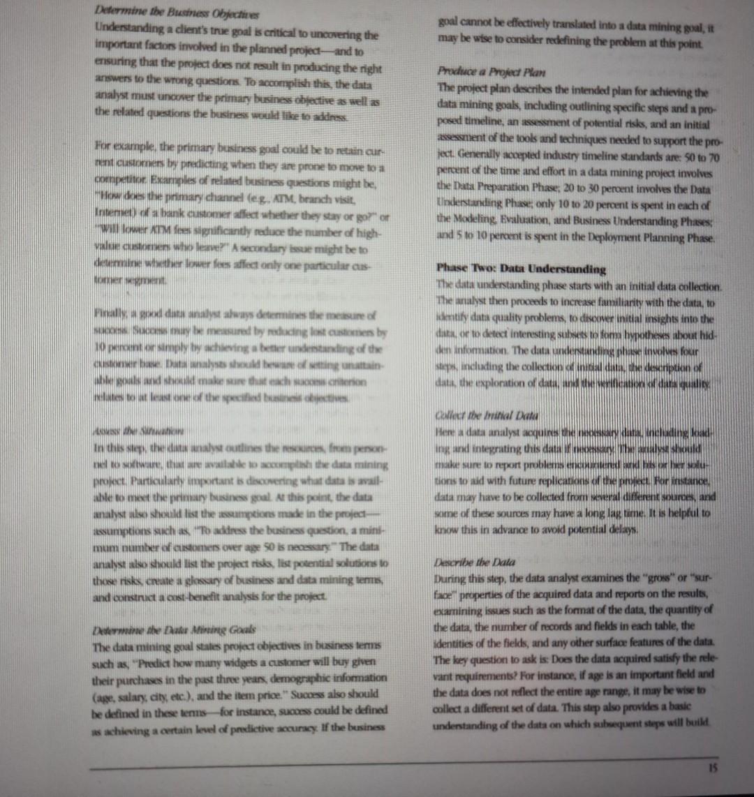 Abstract This article describes CRISP-DM