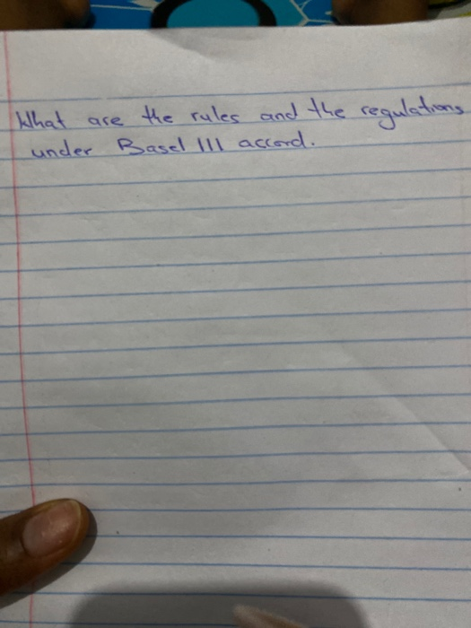 how can another set of rules like Basel III