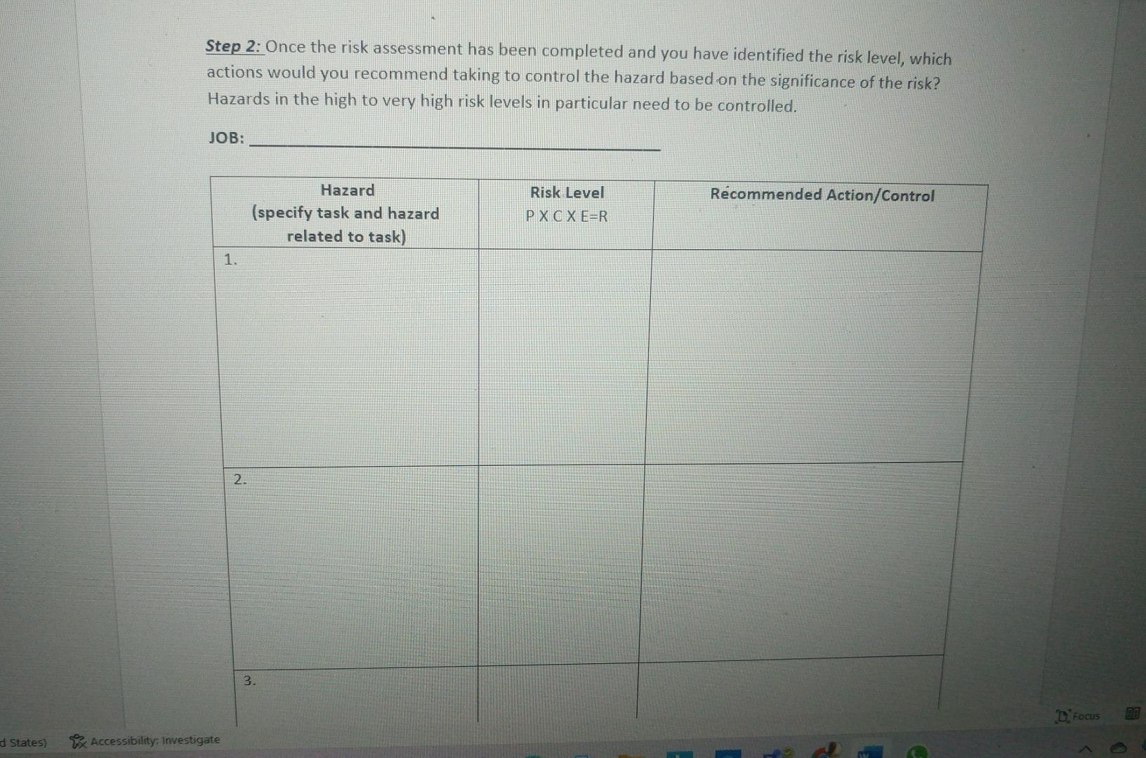 continuation continuation Course is: Occupational