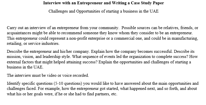 the topic is about an entrepreneur who has a cafe