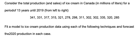 PLEASE HELP! Consider the total production (and