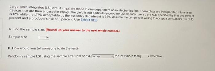 Large-scale integrated (LSI) circuit chips are