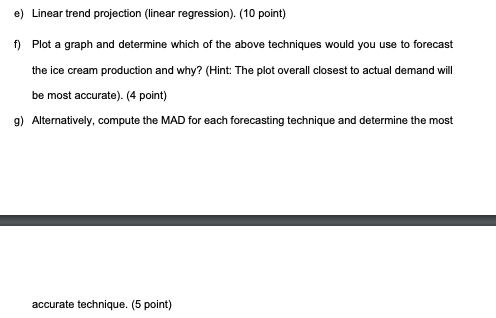 PLEASE HELP! Consider the total production (and