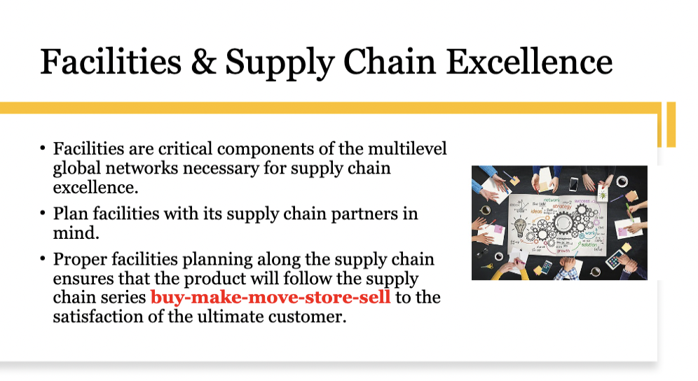 What is the effect of Facilities Planning on