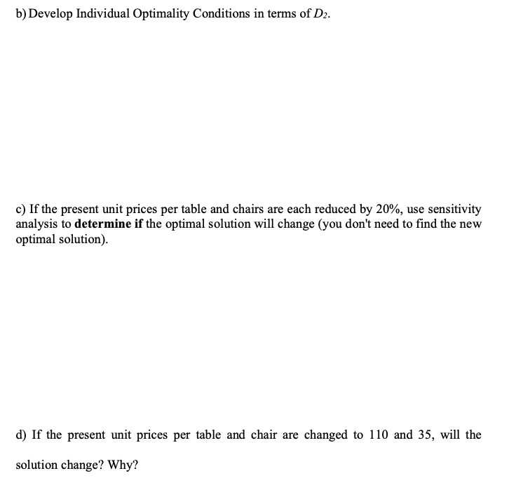 Problem No. 4. Baba Furniture Company employs