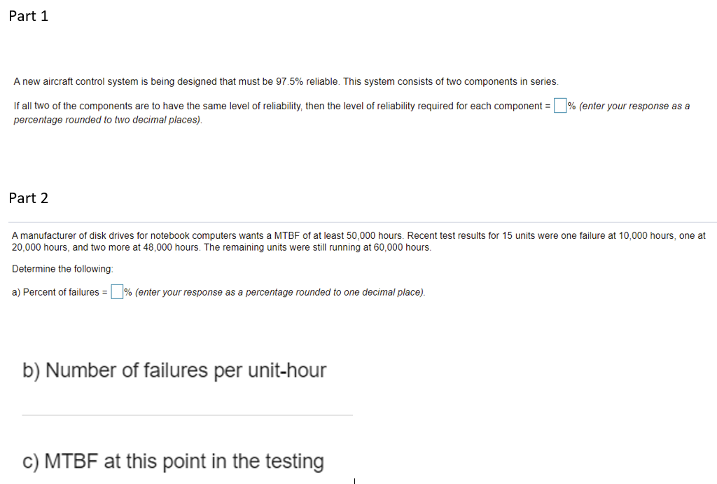 Part 1 A new aircraft control system is being
