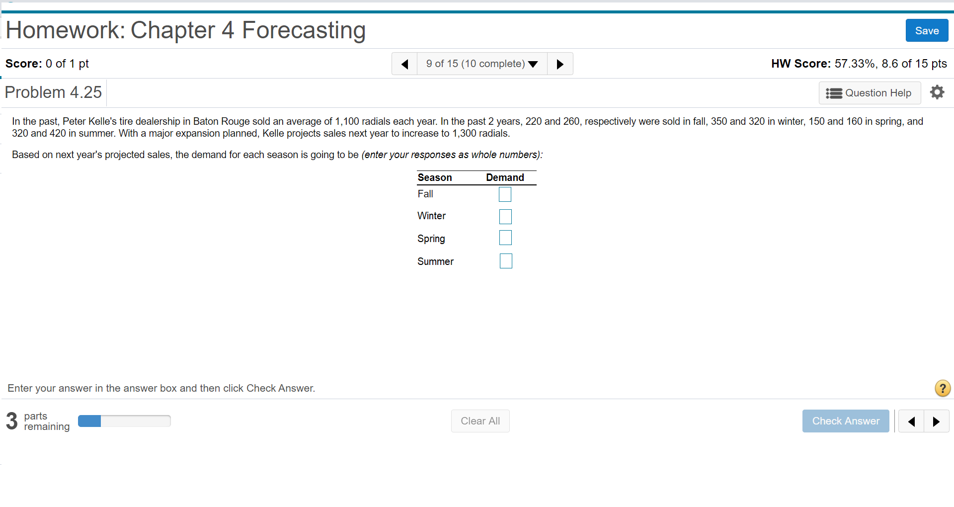 In the past, Peter Kelle's tire dealership in