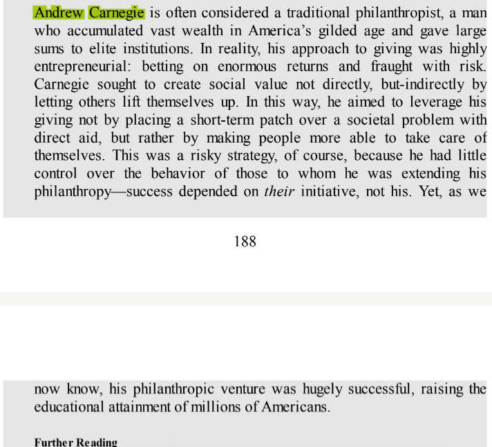 Provide a brief statement on the work Andrew