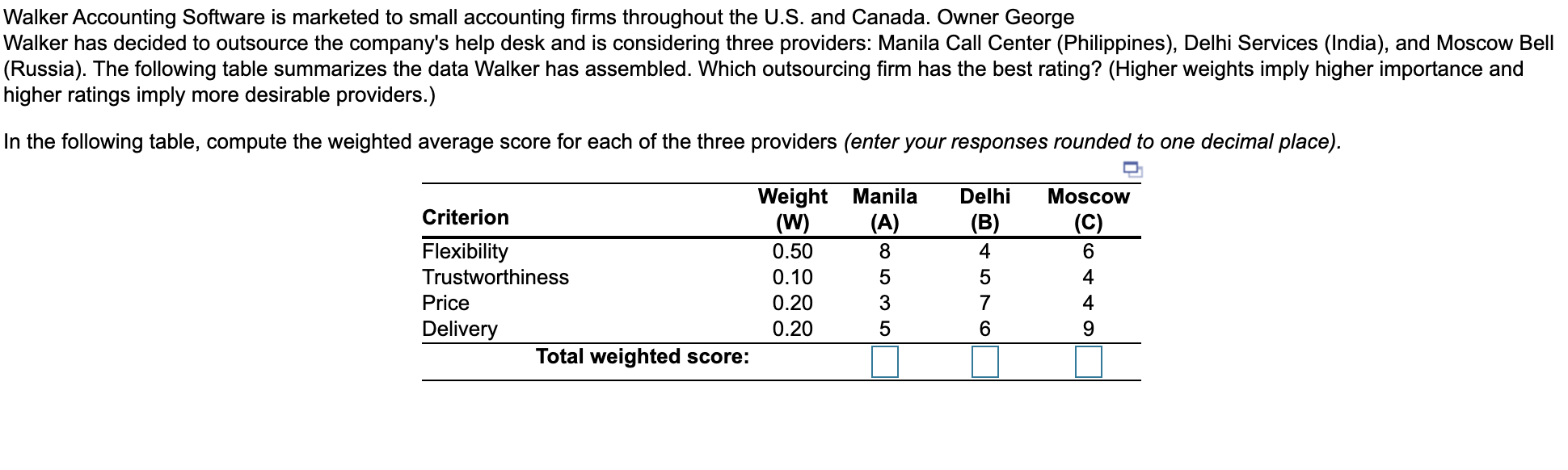 Walker Accounting Software is marketed to small