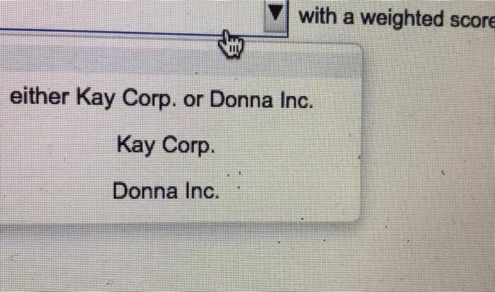 As purchasing agent for an Energies in Obely, you