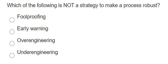 Which of the following is NOT a strategy to make