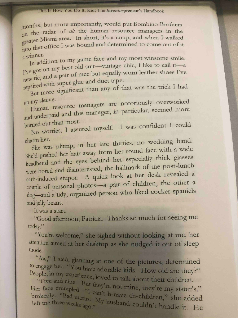 This Is How You Do It, Kid: The Inventorpreneur's