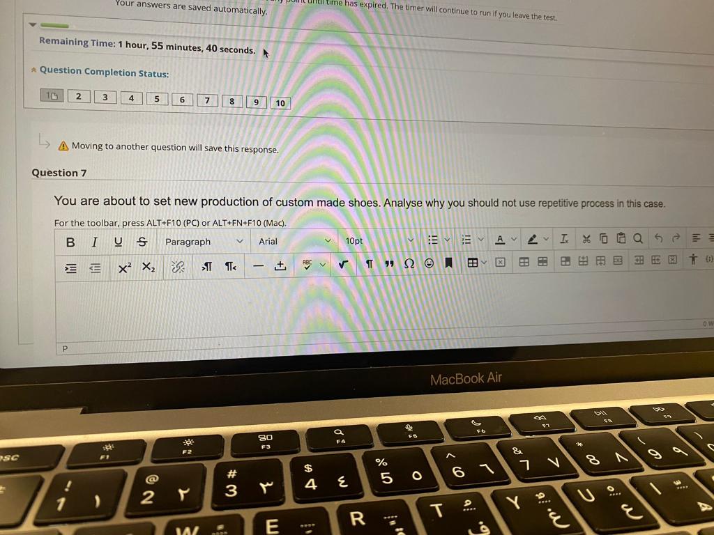 A Moving to another question will save this