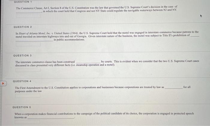 WORD BANK. Race discrimination narrowly doctrine