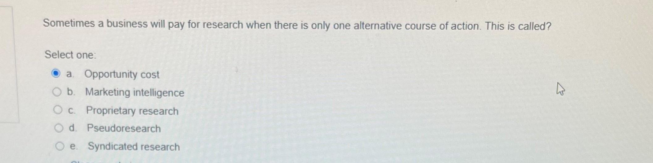 Many companies conduct as a way to monitor