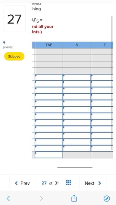 Please answer, thank you! 27 Actual demand for