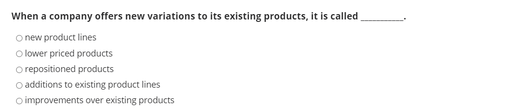 Campbell's soup has different variations of their