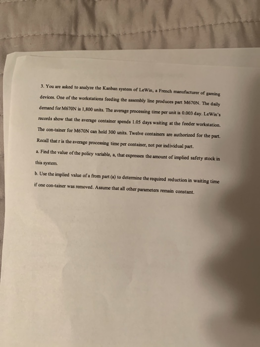 help please POM 2010-160 Production and