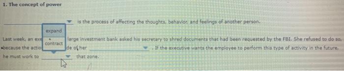 organizational behavior Authority Influence Keep