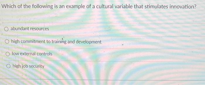 Which of the following is an example of a