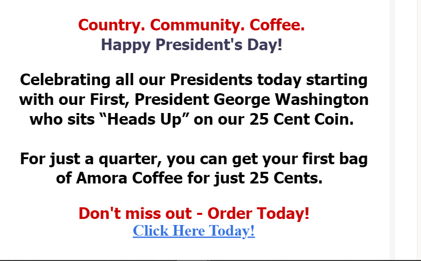 Explain how this is a bad example of sales