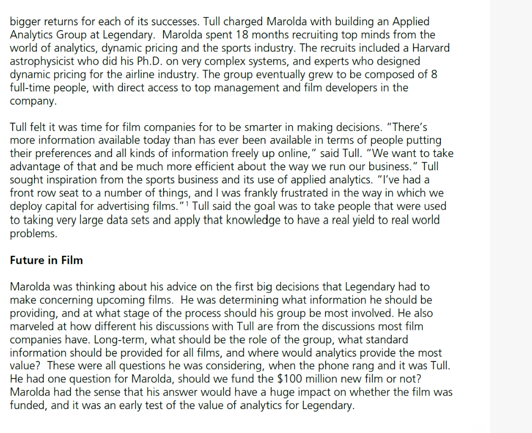 Based on the attachment, answer the following