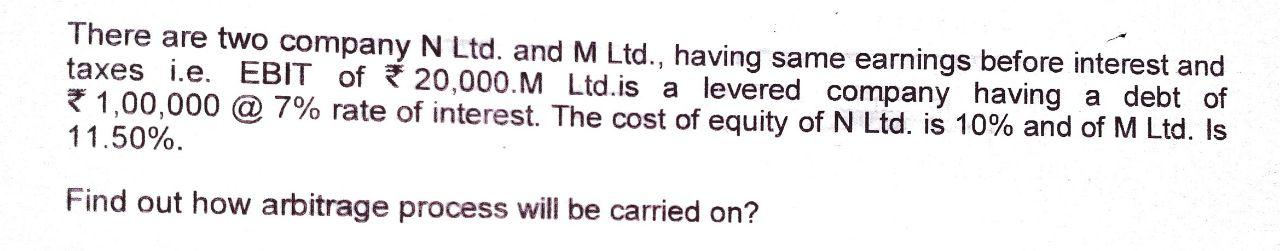 Fast and detailed solution There are two company