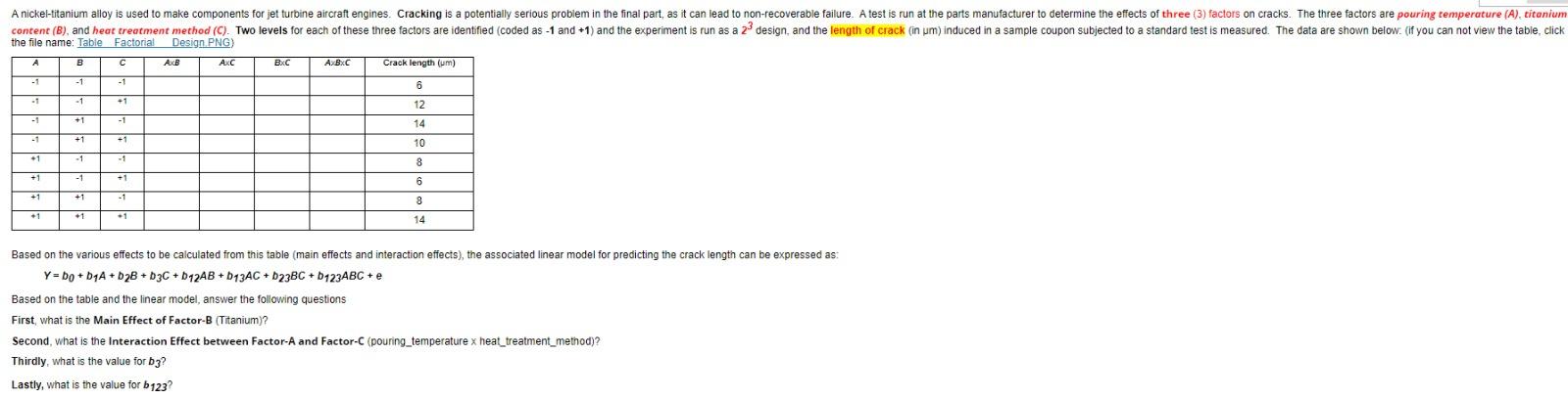Pick the correct ans Main Effect of Factor-B