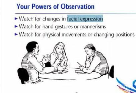Your Powers of Observation Watch for changes in