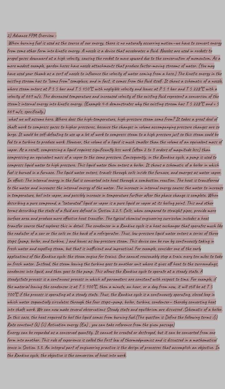 Fast please 10 minutes i have 2) Advance FPM