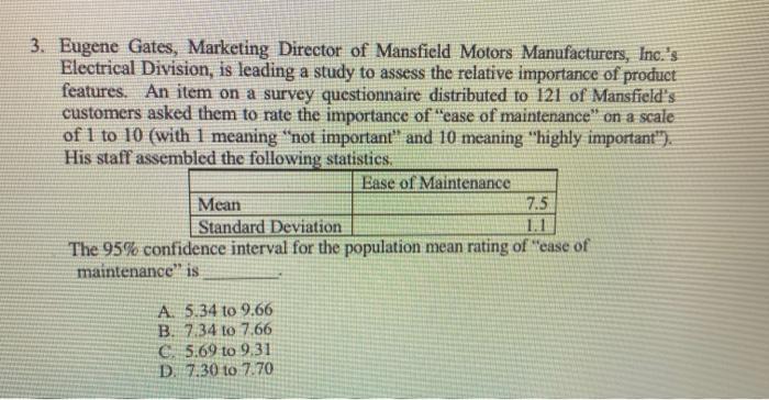 3. Eugene Gates, Marketing Director of Mansfield