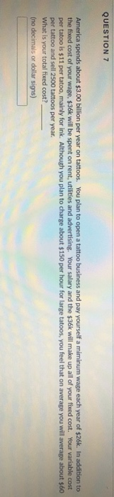 Question Completion Status: QUESTIONS Using the