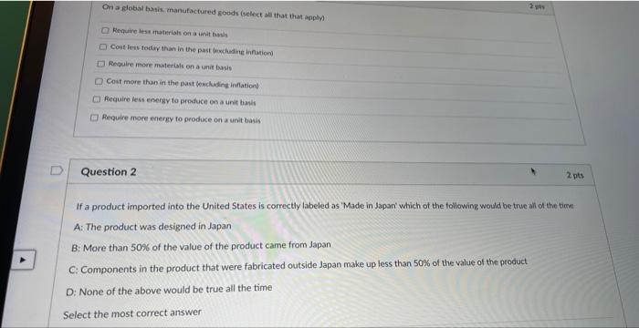 Resquire mome msterials on a unit basit? Cost