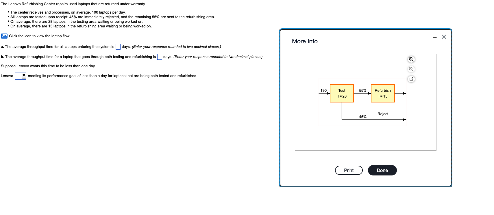 The Lenovo Refurbishing Center repairs used