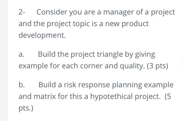 please answer it step by step 2 Consider you are