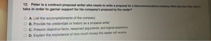 7. What should you, the writer, consider when