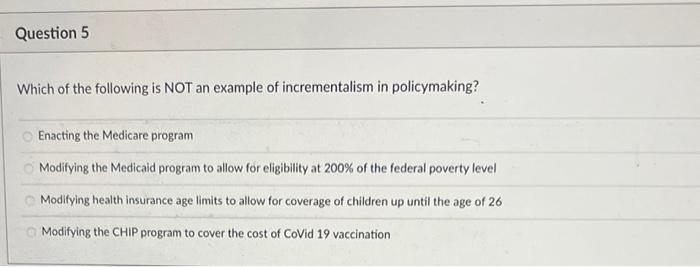 Which of the following is NOT an example of