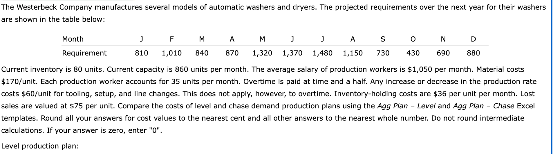 The Westerbeck Company manufactures several