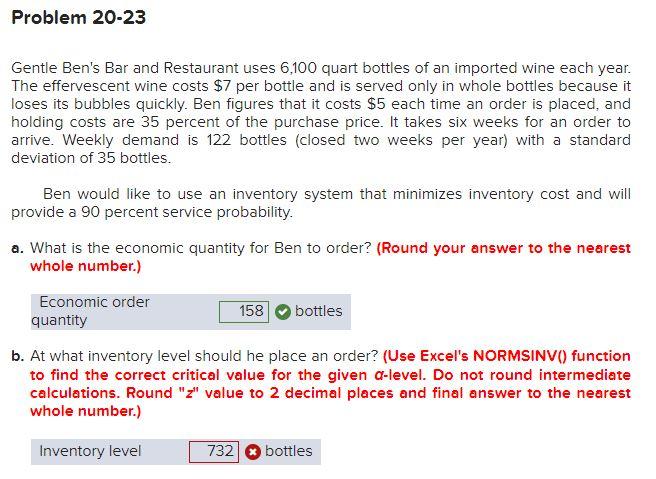 Please find b and explain how you got that