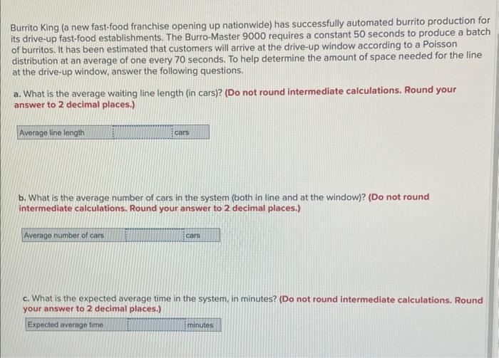 help pleasee Burrito King (a new fast-food