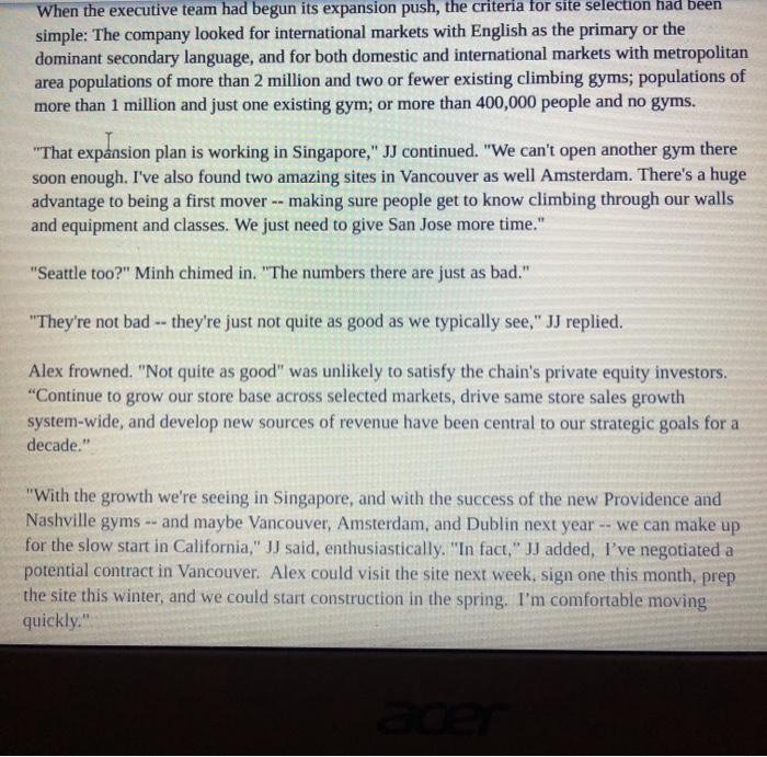 A. How would you implement your Ascendancy