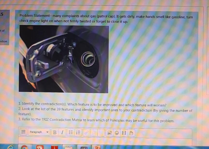 15 Problem Statement-many complaints about gas