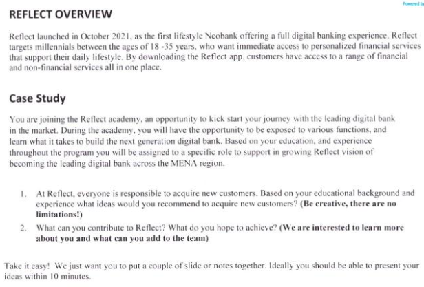 I need creative answers to both questions in this