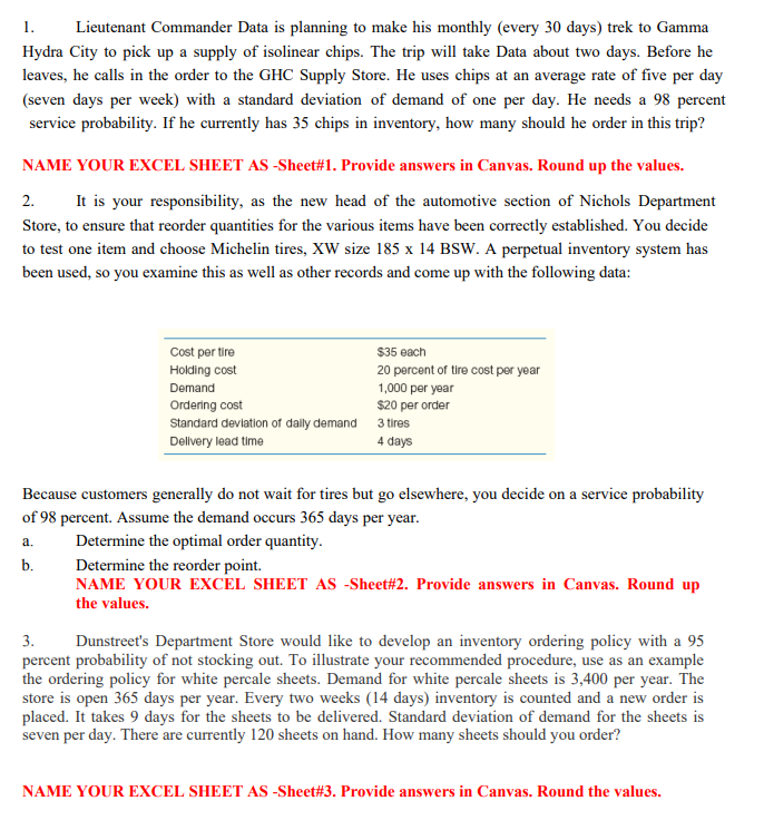 Please try to answer any of these that you can.